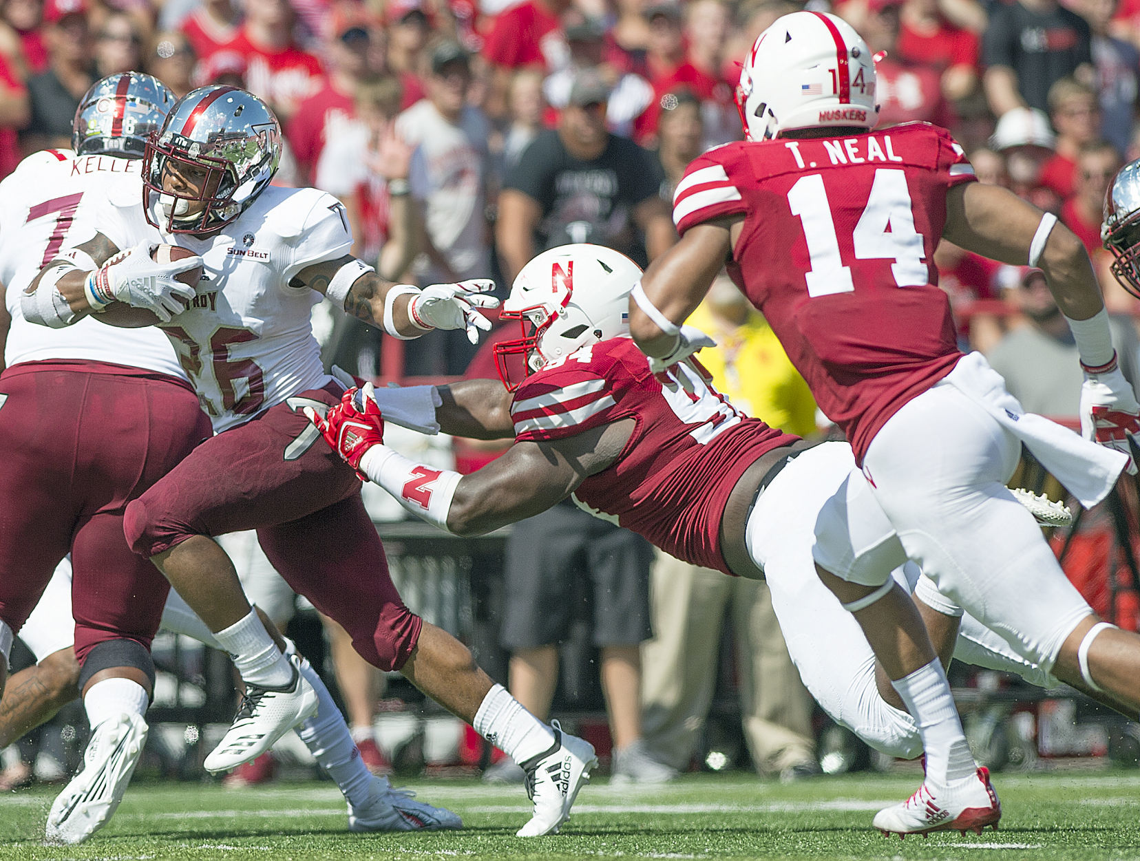 Troy vs. Nebraska, 9/15/18